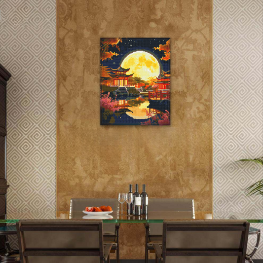 Dijamantski mozaik 40х50 Istočni pejzaž DML010