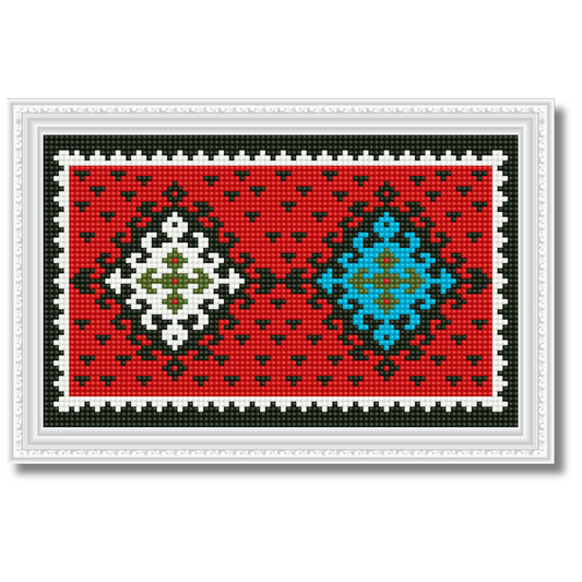 Dijamantski mozaik 20х30 Mali ćilim DMS033