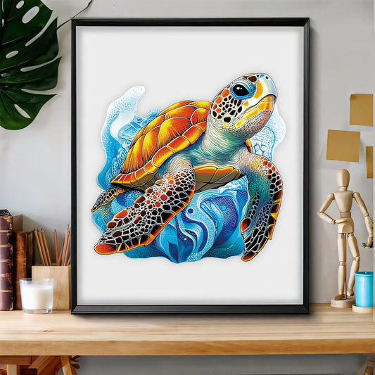 Drvene puzle "Kornjaca u pokretu" HL239