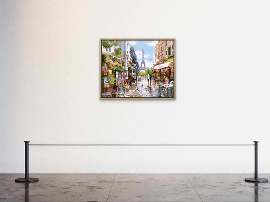 Slika po brojevima 40x50 Pariz u proleću SKL002