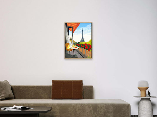 Slika po brojevima 30x40 Doručak u Parizu SKM002