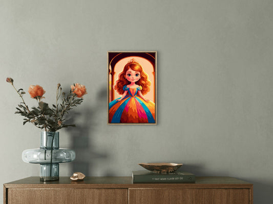 Slika po brojevima 20x30 Princeza SKS023