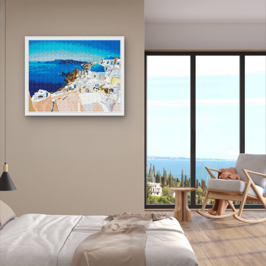 Dijamantski mozaik 40х50 Santorini DML004