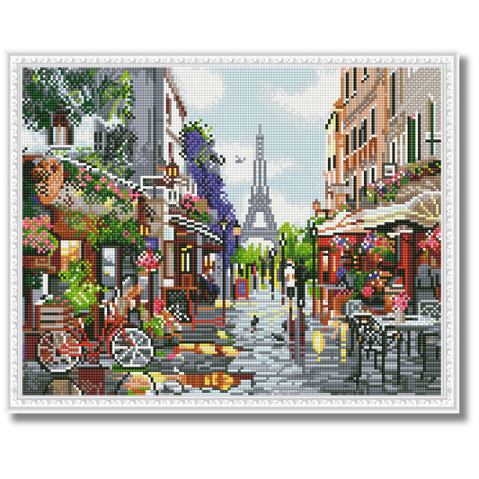 Dijamantski mozaik 40х50 Jesenji Pariz DML005