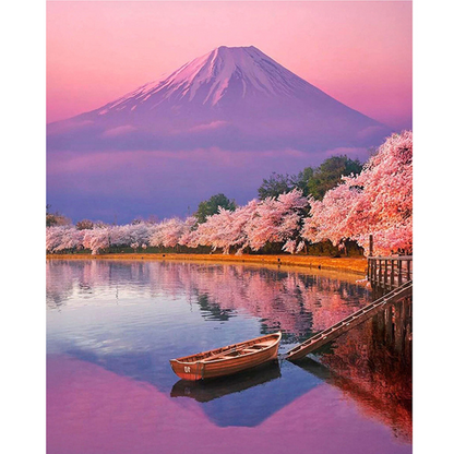 Dijamantski mozaik 40х50 Fudži planina DML006