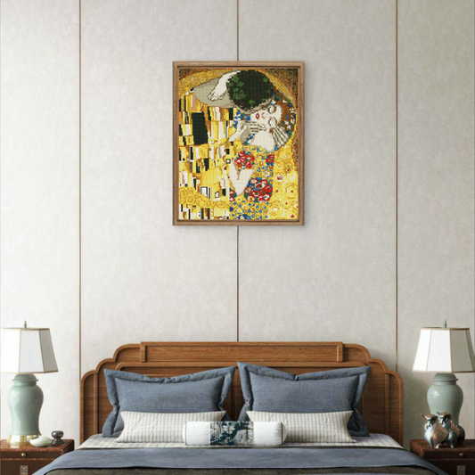 Dijamantski mozaik 40х50 Poljubac (Gustav Klimt) DML008