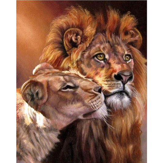 Dijamantski mozaik 40х50 Kralj i kraljica DML009