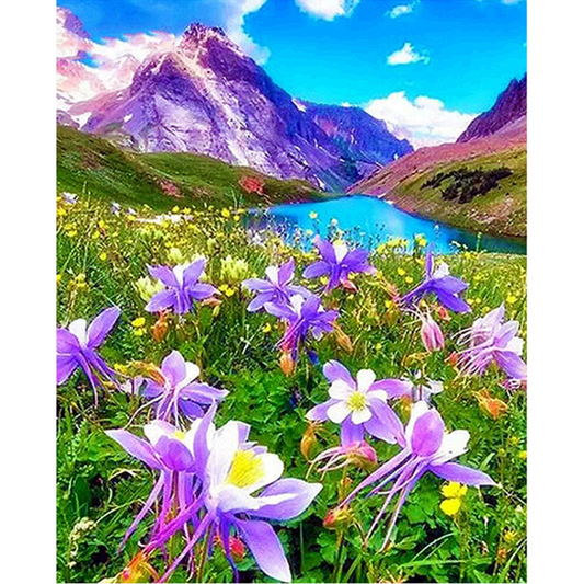 Dijamantski mozaik 40х50 Rascvetani Altaj DML017