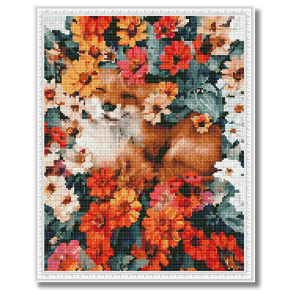 Dijamantski mozaik 40х50 Cvetni sni DML019