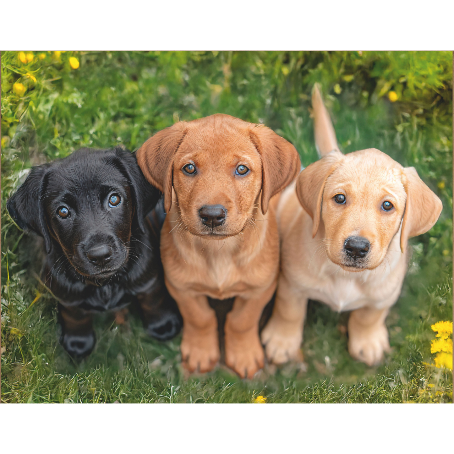 Dijamantski mozaik 40х50 Tri pogleda DML025