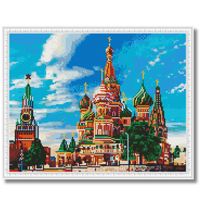 Dijamantski mozaik 40х50 Na Crvenom trgu DML026