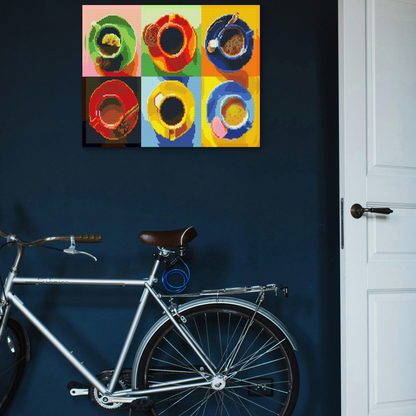 Dijamantski mozaik 40х50 Pop-art kafa DML028