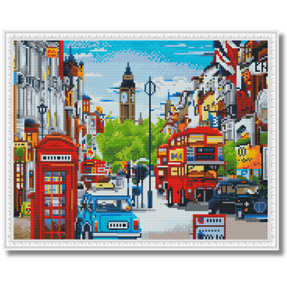 Dijamantski mozaik 40х50 Boje Londona DML030