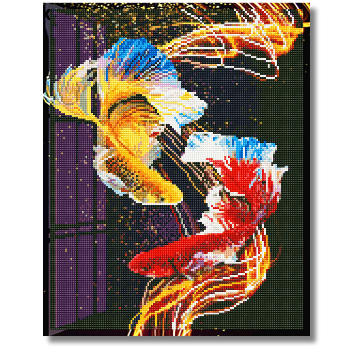 Dijamantski mozaik 40х50 Zlatne ribice DML033