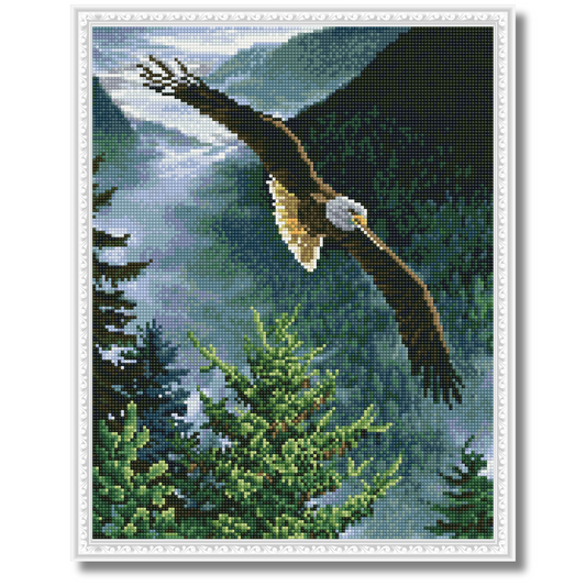 Dijamantski mozaik 40х50 Ponosni orao DML034