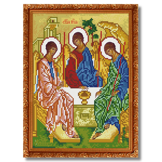 Dijamantski mozaik 30х40 Ikona "Trojstvo" (Andrej Rubljov) DMM030