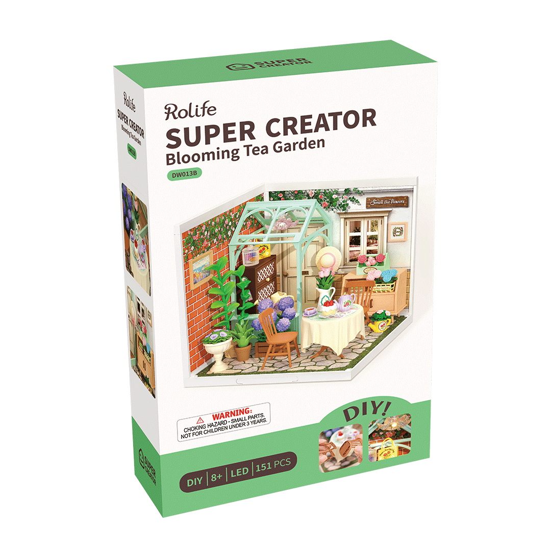 Blooming Tea Garden (Rumboks - Cvetna čajna bašta) DW013B