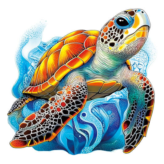 Drvene puzle "Kornjaca u pokretu" HL239