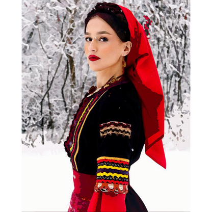 Slika po brojevima 40x50 Srpska lepota SKL001