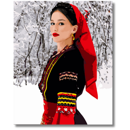 Slika po brojevima 40x50 Srpska lepota SKL001