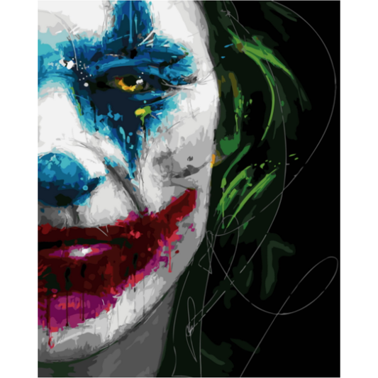 Slika po brojevima 40x50 Džoker SKL008