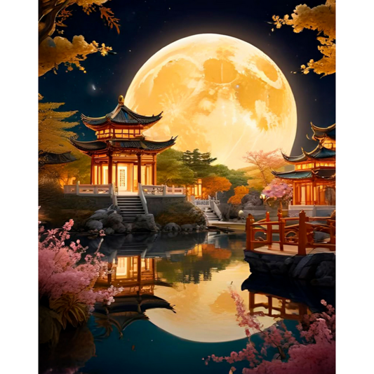 Slika po brojevima 40x50 Orijentalna dolina SKL009