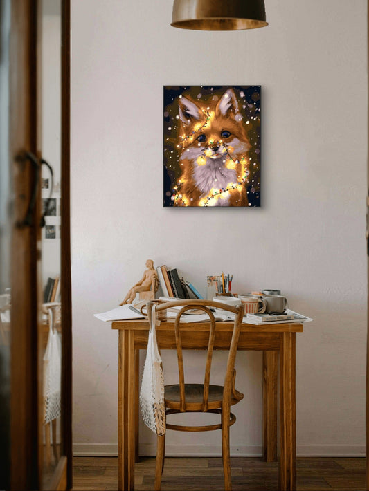 Slika po brojevima 40x50 Vatrica SKL010