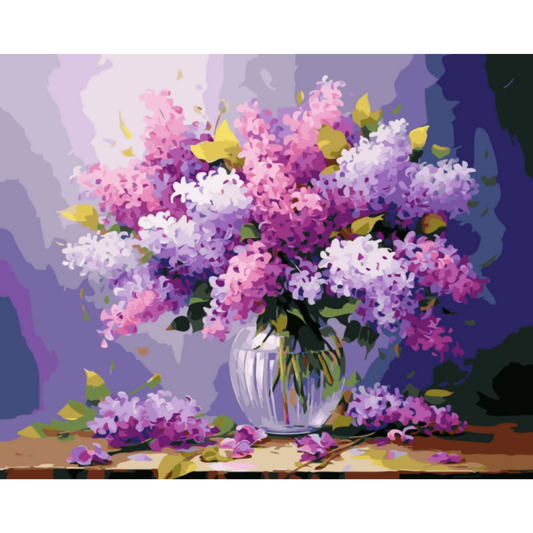 Slika po brojevima 40x50 Buket	SKL016