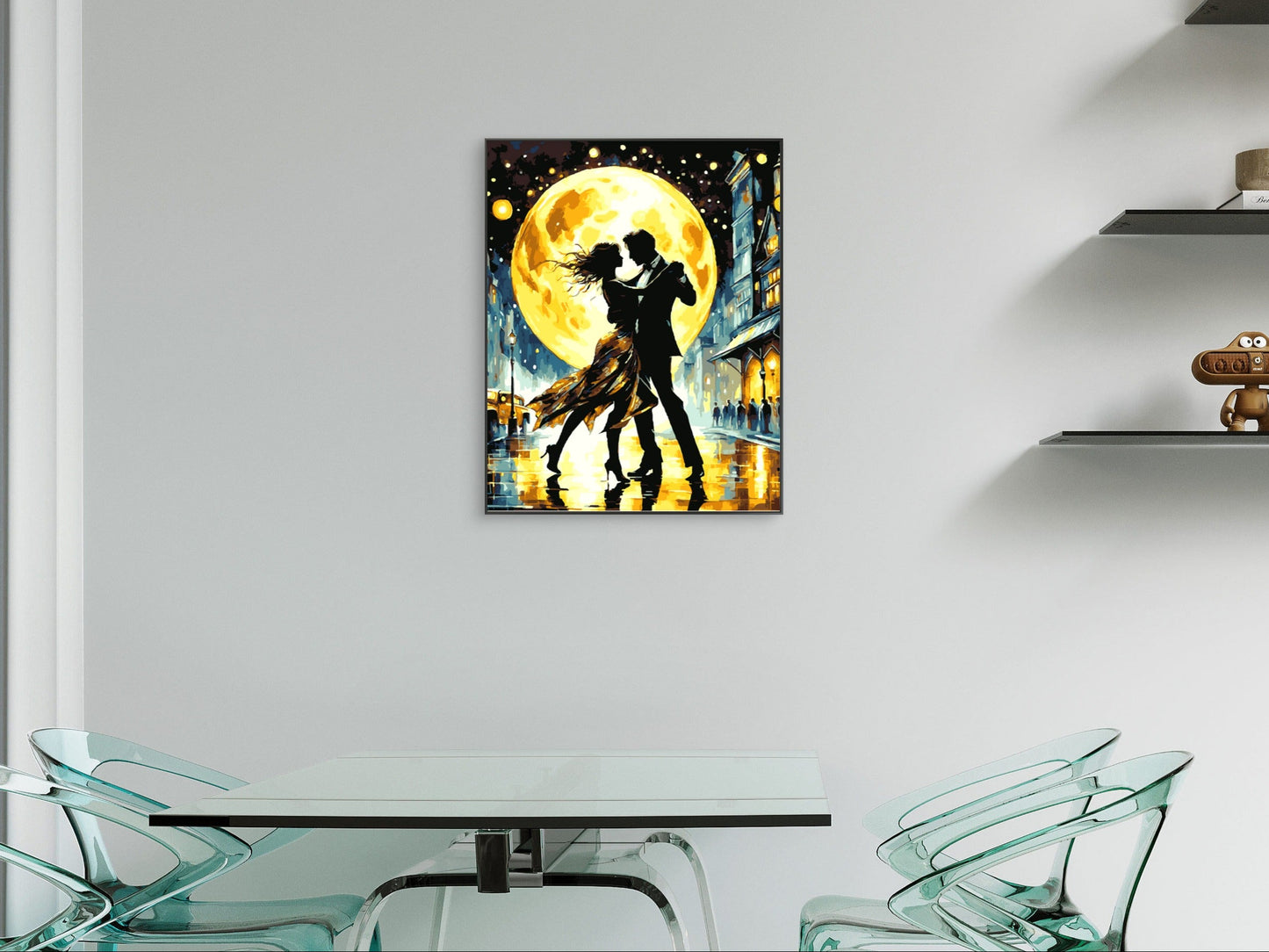 Slika po brojevima 40x50 Ples pod mesečinom SKL017