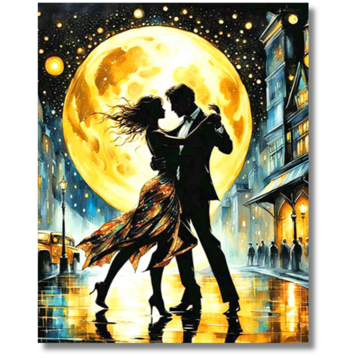 Slika po brojevima 40x50 Ples pod mesečinom SKL017