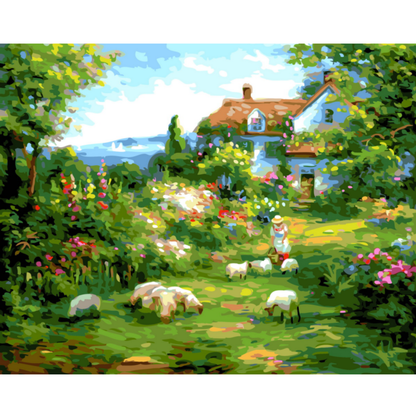 Slika po brojevima 40x50 Pastorala SKL020