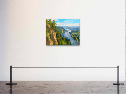 Slika po brojevima 40x50 Reka  SKL024