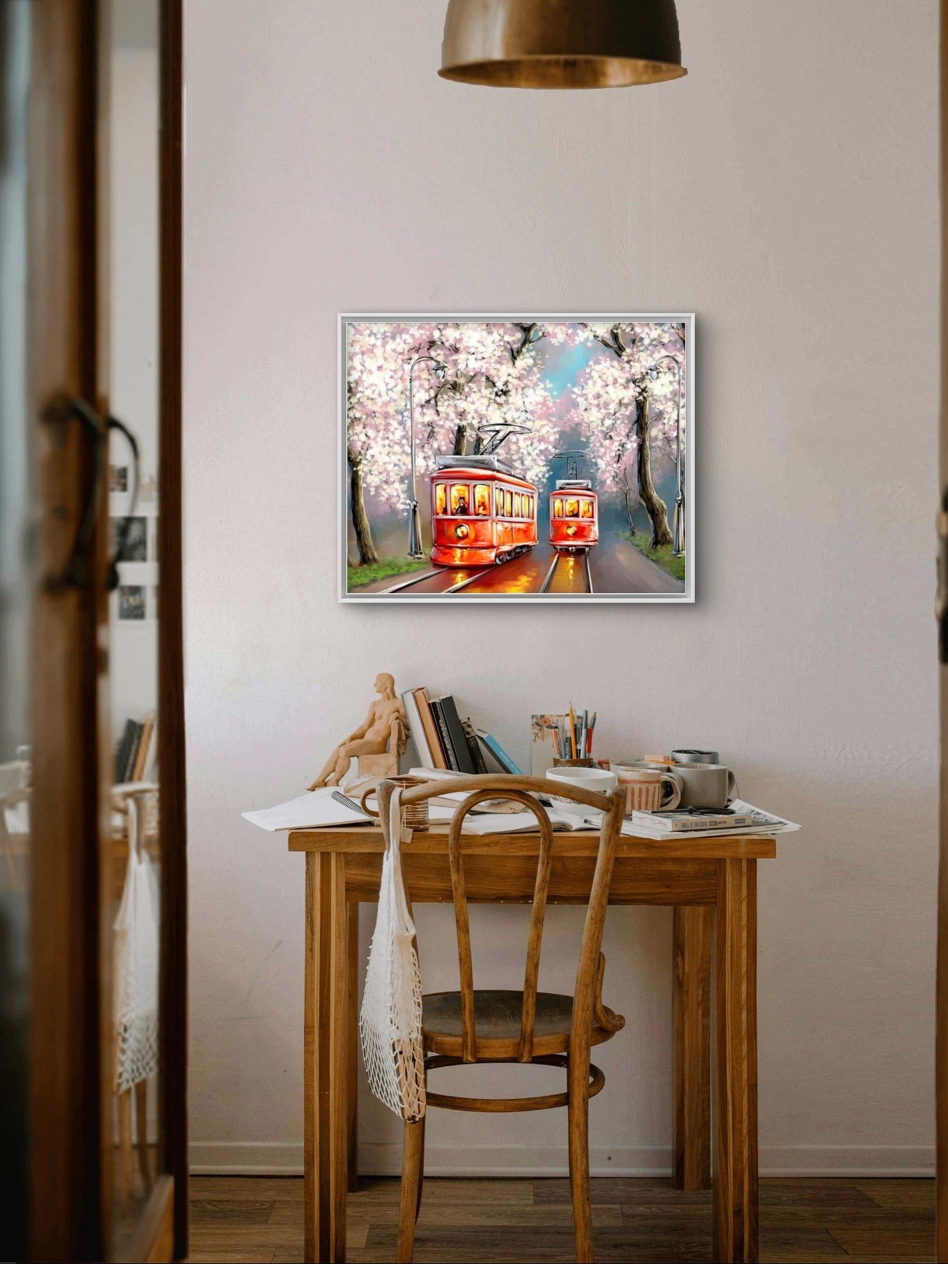 Slika po brojevima 40x50 Prolećni zov  SKL027