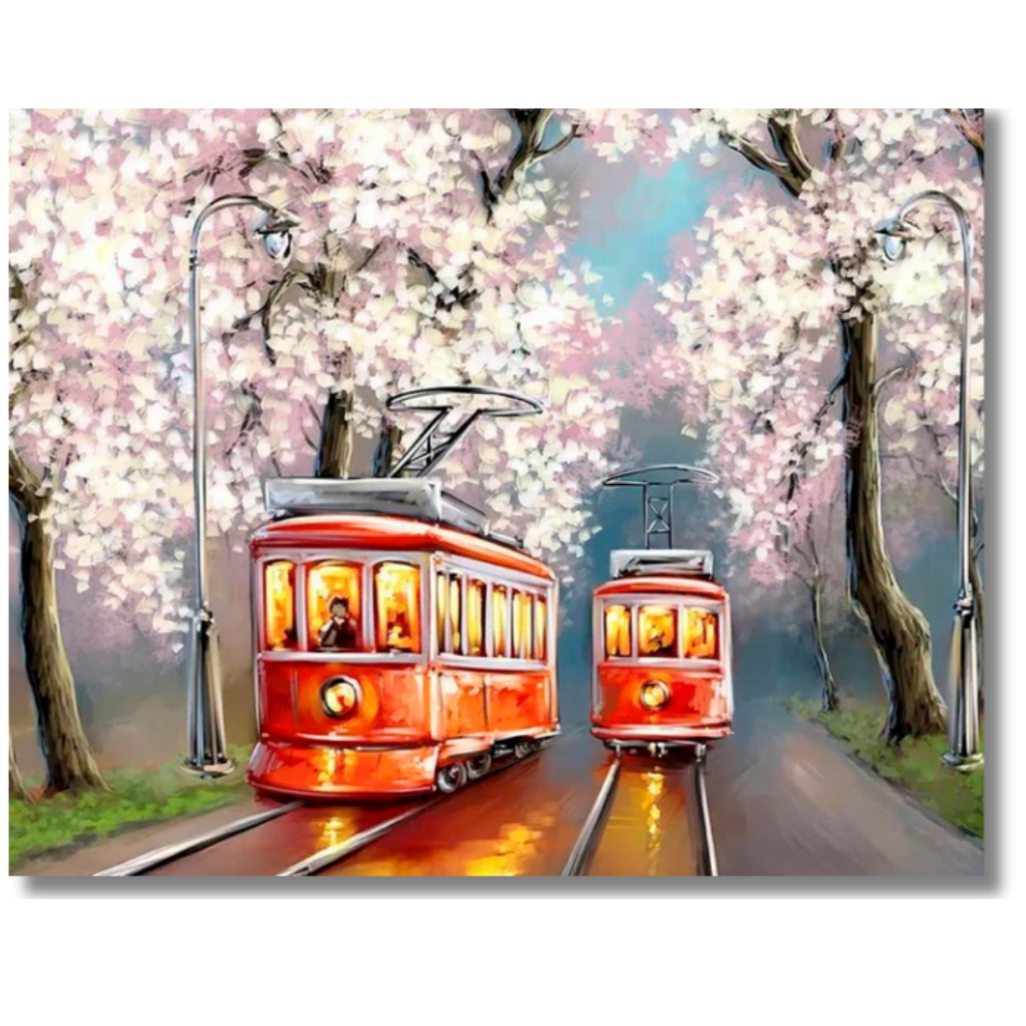 Slika po brojevima 40x50 Prolećni zov  SKL027