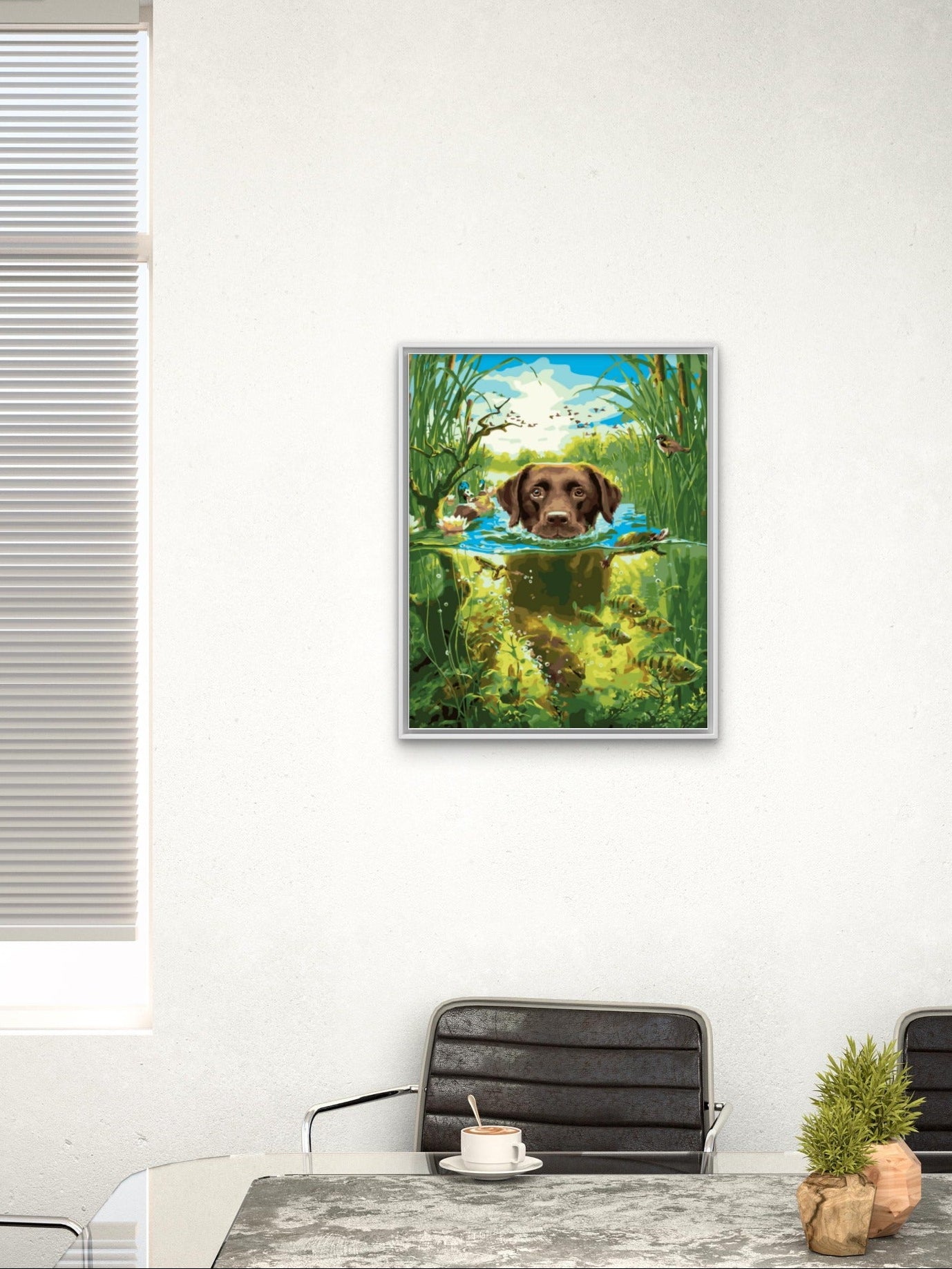 Slika po brojevima 40x50 Lov  SKL028