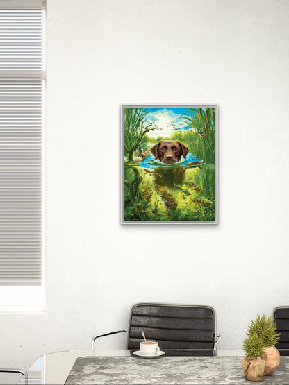 Slika po brojevima 40x50 Lov  SKL028