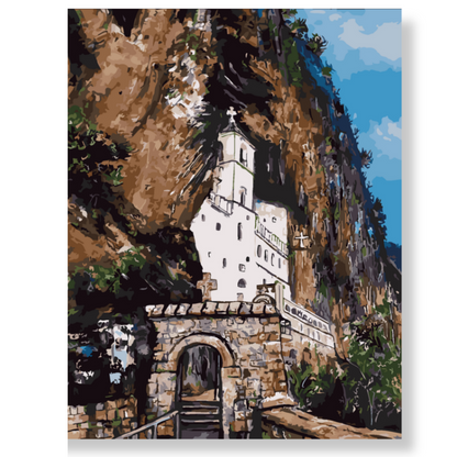 Slika po brojevima 40x50 Ostrog SKL032