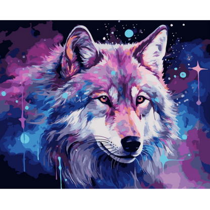 Slika po brojevima 40x50 Blagorodni predator SKL035