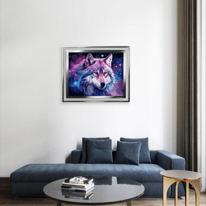 Slika po brojevima 40x50 Blagorodni predator SKL035