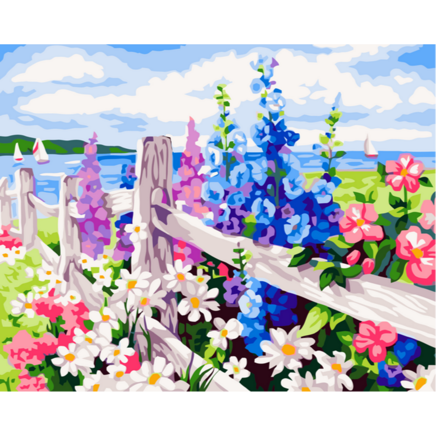 Slika po brojevima 30x40 Izvan sela SKM001