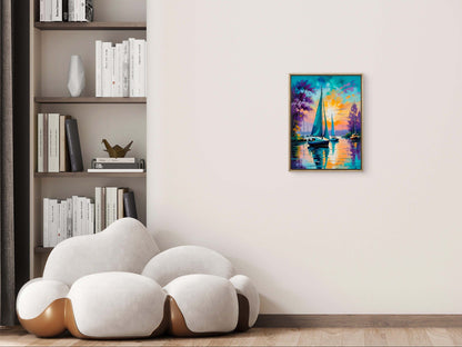 Slika po brojevima 30x40 U suton SKM003