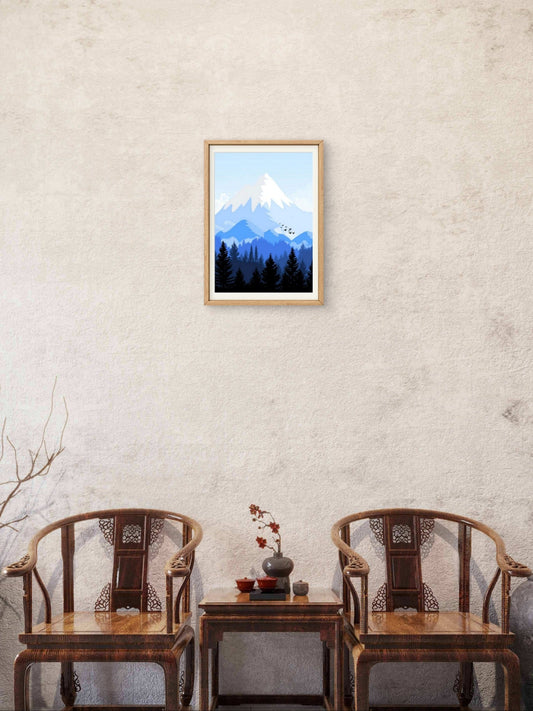 Slika po brojevima 20x30 Osvajanje Everesta  SKS005