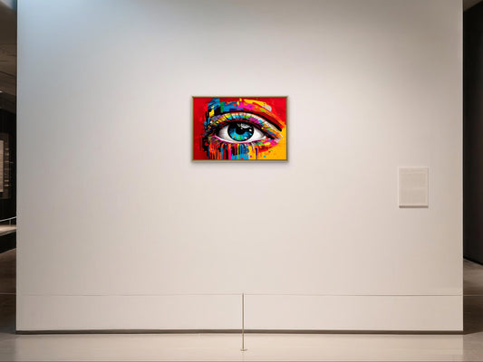 Slika po brojevima 20x30 Pogled pop-arta  SKS006