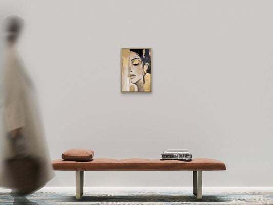 Slika po brojevima 20x30 Ženska nežnost SKS007