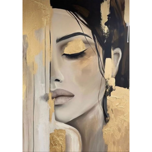 Slika po brojevima 20x30 Ženska nežnost SKS007