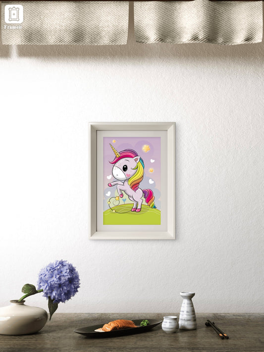 Slika po brojevima 20x30 Srećni jednorog  SKS010