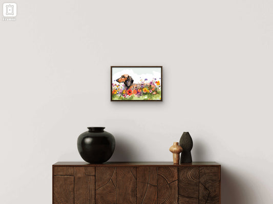 Slika po brojevima 20x30 Jazavičar u šetnji SKS013