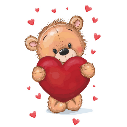 Slika po brojevima 20x30 Iz čistog srca SKS024