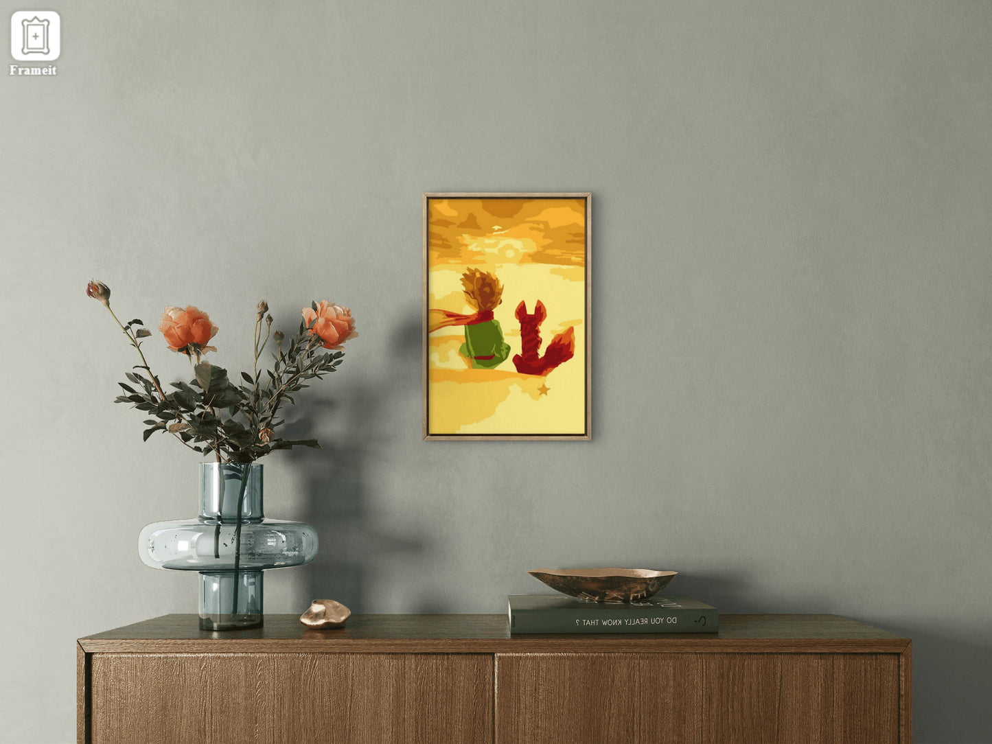 Slika po brojevima 20x30 Mali princ i lisica SKS025