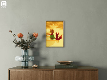 Slika po brojevima 20x30 Mali princ i lisica SKS025